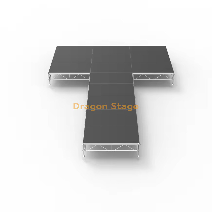 T-Shape Aluminum Stage Scène en aluminium en forme de T
