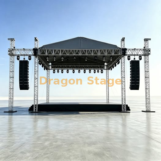 stage podium & truss podium et treillis de scène