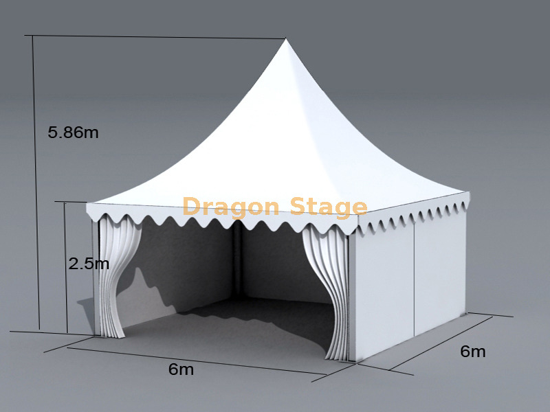 6x6m tent tente 6x6m