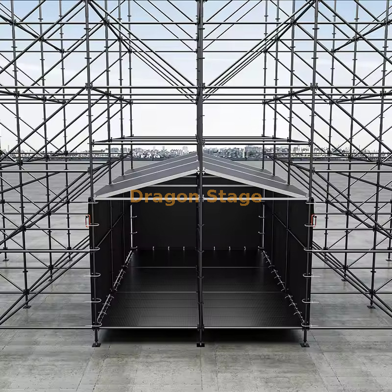 concert FOH layher truss système de façade de