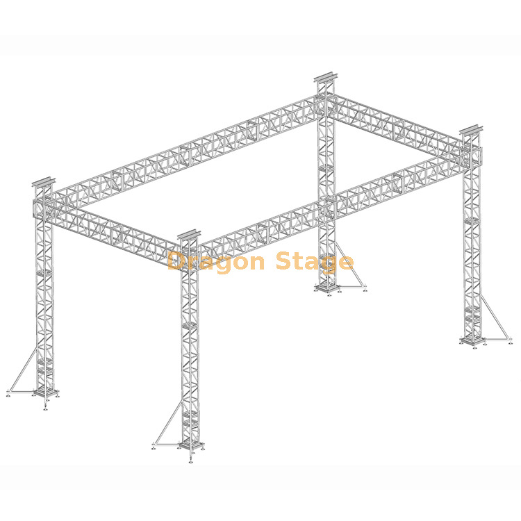 Outdoor Big Concert Truss System for Lightings 30x15x18m Système de fermes de grand concert extérieur pour éclairages 30x15x18m