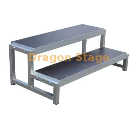 Non-Slip Stage Deck 2 Steps Plateforme de scène antidérapante 2 marches