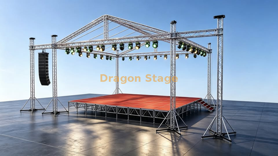 concert roof truss system système de fermes de toit de concert