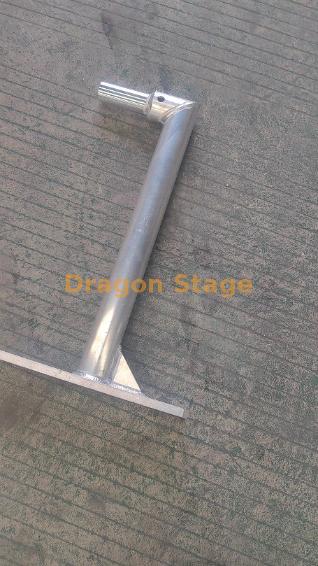 Truss Tower Stand Vertical Attachment Speaker Mount Aluminum Truss Truss Tower Stand Vertical Attachement en haut-parleur