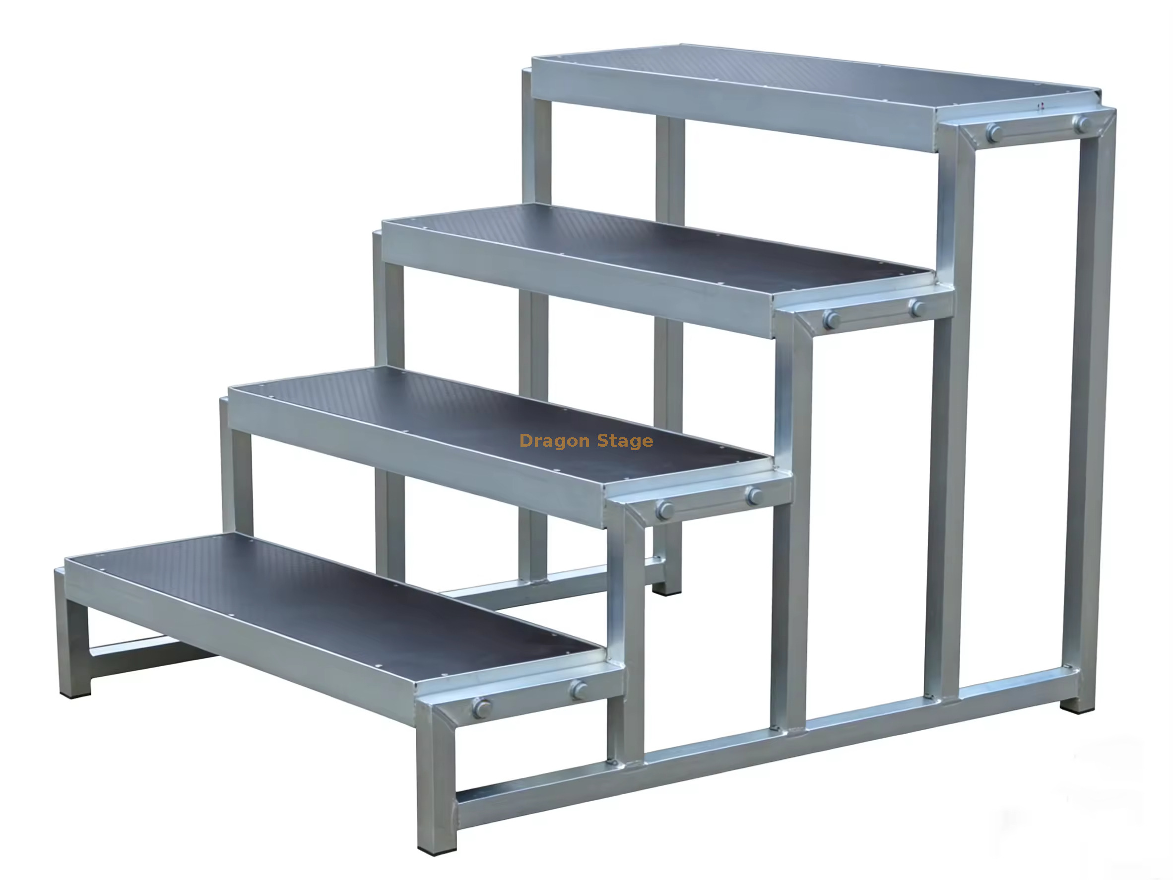 Non-Slip Stage Deck 4 Steps Plateforme de scène antidérapante 4 marches