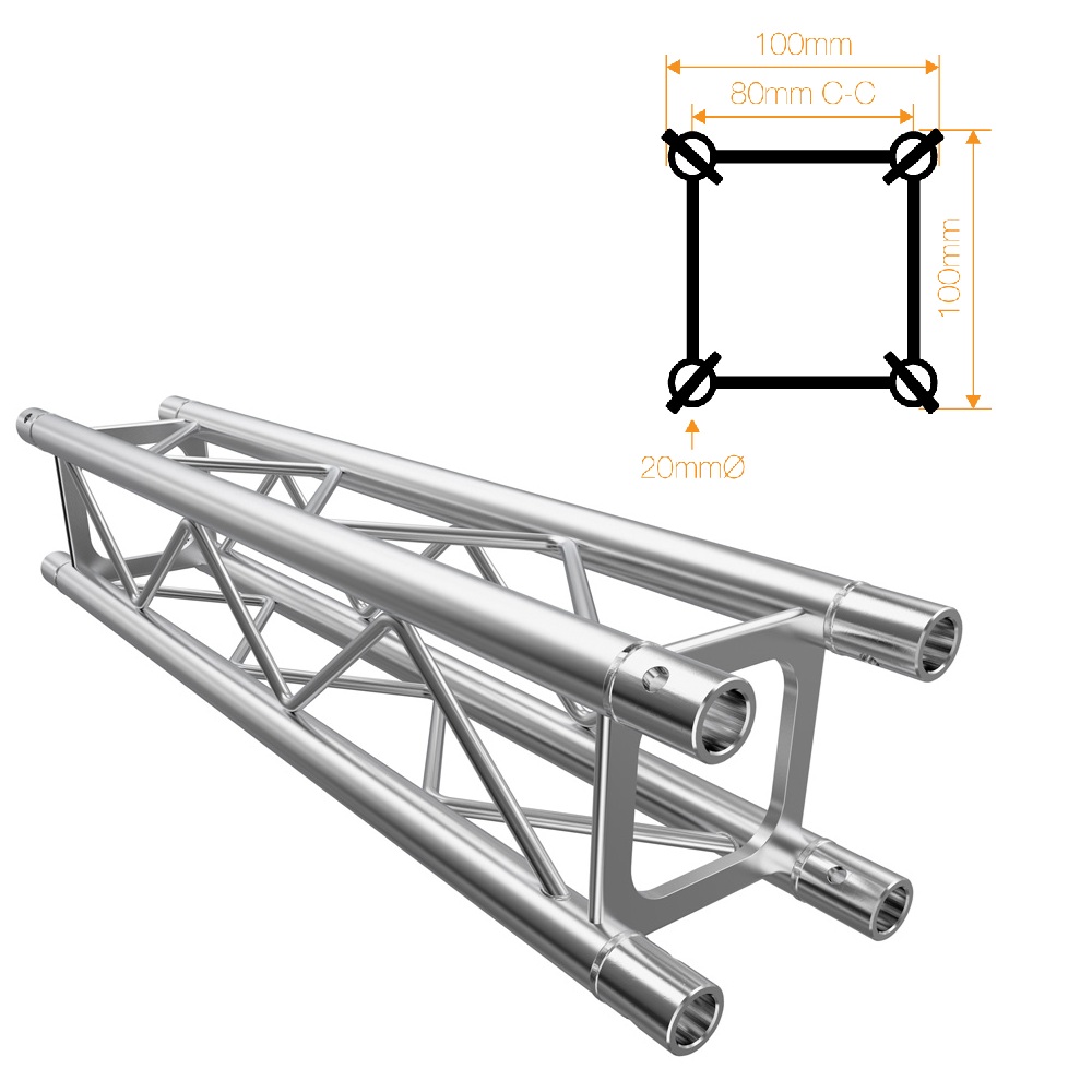 F14 spigot truss 100mm Ferme à emboîtement F14 100mm