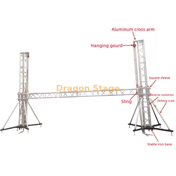 Outdoor Led Screen Truss System Système de ferme d'écran LED extérieure