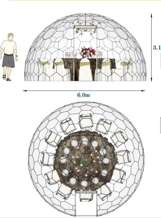 Dome tent Tente dôme