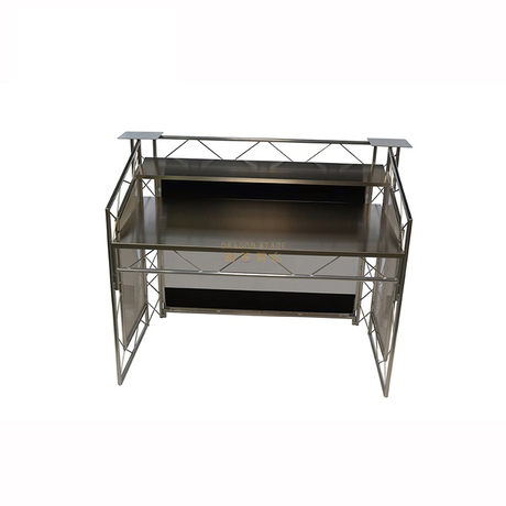 Tableau de DJ d'aluminium portable léger en aluminium portable