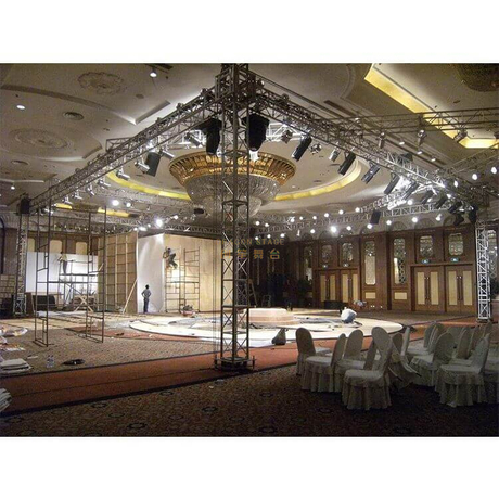 Truss d'éclairage extérieur portatif de concert 8x8x6m