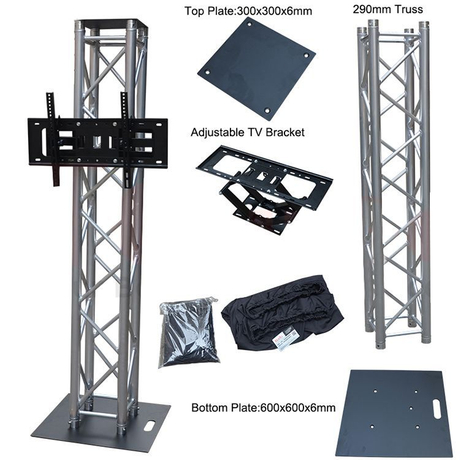 Exposition d'événements DJ Lighting Truss Truss, affichage en treillis en aluminium