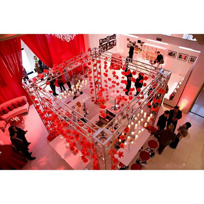 Truss d'éclairage de scène de mariage en aluminium facile à installer
