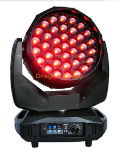 37*15W RGBW Wash 4in1 Zoom LED Wash Moving Head Light pour DJ Event Disco