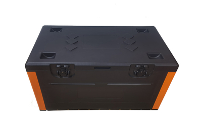 Coffre de câbles utilitaires portables et légers, en plastique assemblé, détachable, amovible, écran LED, boîtier en plastique pour route de vol 5 en 1 