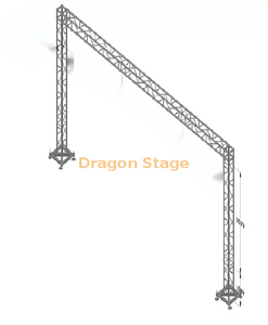 Support de botte en aluminium de système de botte d'écran d'affichage à LED 4x4m