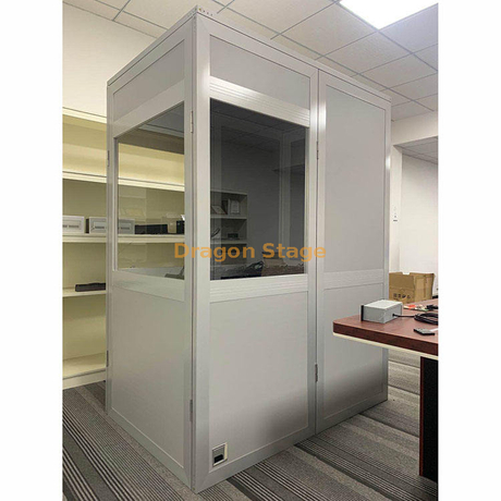 Cabine d'interprétation simultanée insonorisée portable pour les conférences internationales