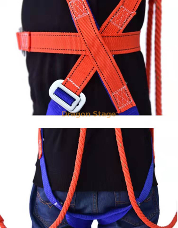 Ceinture de sécurité en corde de sécurité extérieure pour l'escalade de travaux aériens élevés