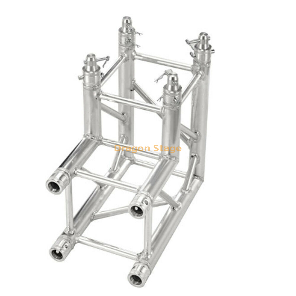 Botte carrée en aluminium de broche de manières de la boîte 2 de 300x300mm/289x289mm