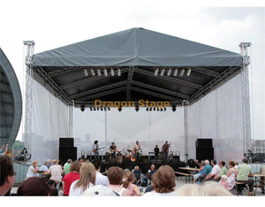 Système d'étape en aluminium de ferme de toit de concert et de festival d'événement 40x16x8m