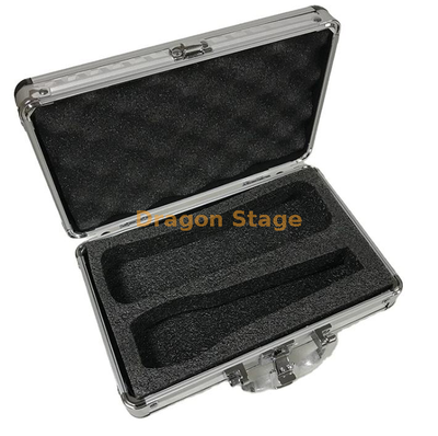 Étui de microphone en aluminium de taille personnalisée dur portable pour la fête