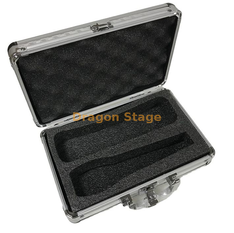 Étui de microphone en aluminium de taille personnalisée dur portable pour la fête