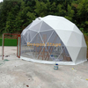 Glamping transparent imperméable de tente de dôme de 6m pour la partie