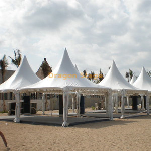 Tente imperméable blanche extérieure de mariage de parasol d'événement de 3x3 6x6