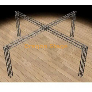 Global Truss 20'x20' Stand de salon commercial en forme de X / Système d'exposition - Structure modulaire F34