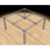 Global Truss 20'x20' Stand de salon/système d'exposition – Structure modulaire F34 avec coins de bloc de jonction universels et croix centrale