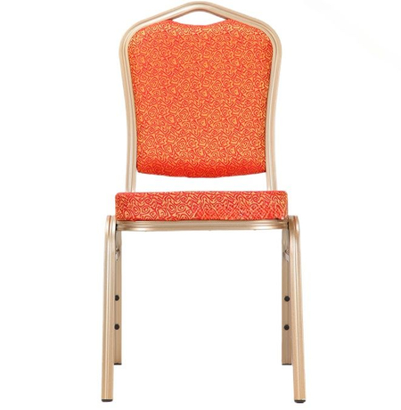 Chaises bleues de banquet de restaurant d'hôtel d'alliage d'aluminium, chaises de dossier de maison d'hôtel, chaises VIP de conférence d'activité extérieure