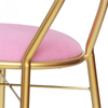 Chaises minimalistes nordiques, chaises de restaurant en métal modernes, chaises papillon pour une seule personne, chaises d'hôtel célèbres sur Internet en fer, cheveux raides