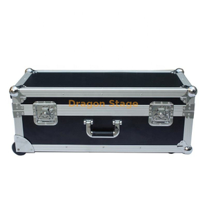 Flight case en aluminium pour événements, grande capacité, avec serrures et roues, offre spéciale