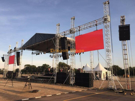 Toit de haut niveau extérieur de grade 14x14x10m