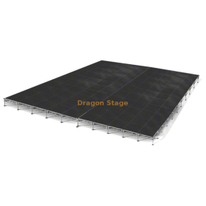 Système de scène modulaire en aluminium de 40x40 pieds avec pieds réglables