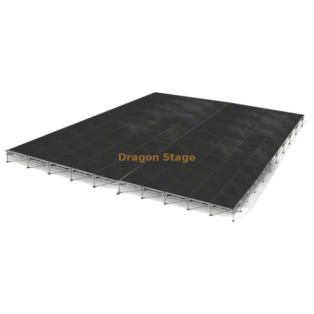 Système de scène modulaire en aluminium de 40x40 pieds avec pieds réglables