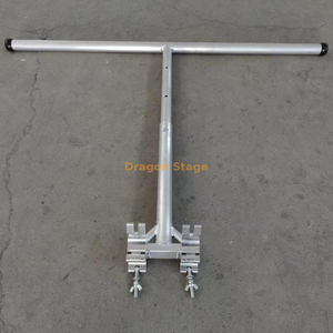 Trusson à double tête en forme de T + tube d'extension