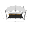 Système de fermes de toit Peak 13x7x8m (hauteur 8m, ferme à broche en aluminium)