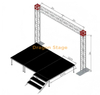 Small DJ Light Stage Truss se dresse 4x3m