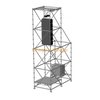 système de tour suspendu de rangée de ligne Ringlock de 2x4x8m avec tour de ballast auxiliaire