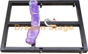 Cadre de pare-chocs de haut-parleur de line array robuste pour système de levage de haut-parleurs