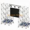 Système de tour suspendue à LED Twin Ringlock avec ferme de 6 m et base de ballast de 400 mm