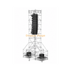 Tour suspendue de rangée de lignes Ringlock de 2x2x11m avec plates-formes à double ballast
