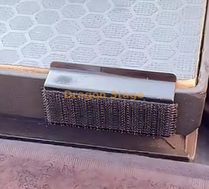 Clip de jupe de scène professionnel avec surface Velcro à crochet