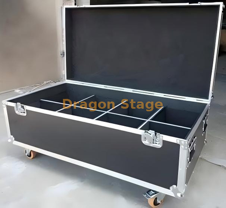 Flight-case en aluminium Par Light 64/56