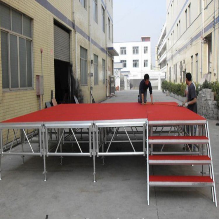  La scène d'église simple portative extérieure en aluminium de 12x7m conçoit 30 pièces