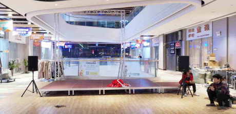 Installation facile d'aluminium Mobile Portable Portable Evénement Stage Stage Stage