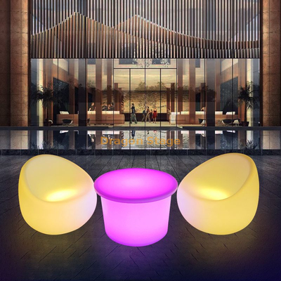 Combinaison de meubles lumineux Led, Table et chaise, support de siège en carte, Table de Bar KTV, canapé d'extérieur coloré à la mode