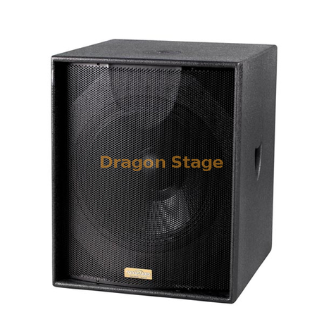 Nouveau haut-parleur de subwoofer de grande puissance de conception chinoise de haute qualité pour les boîtes de nuit, spectacles en plein air