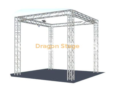 Stand d'événement extérieur en aluminium sur mesure 5x5x3m