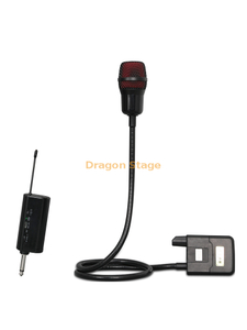 Microphone suspendu au cou Guitare suspendue au cou Self Playing et Self Singing Street Singing Piano Microphone sans fil